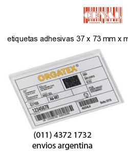 etiquetas adhesivas 37 x 73 mm x mm