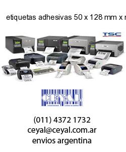 etiquetas adhesivas 50 x 128 mm x mm