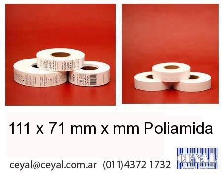 111 x 71 mm x mm Poliamida