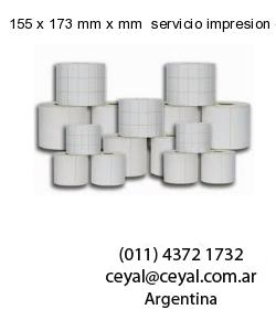155 x 173 mm x mm  servicio impresion etiquetas opp