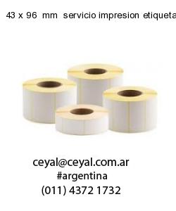 43 x 96  mm  servicio impresion etiquetas ilustracion