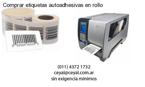 Comprar etiquetas autoadhesivas en rollo