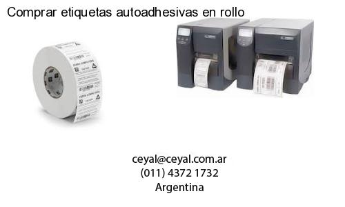 Comprar etiquetas autoadhesivas en rollo