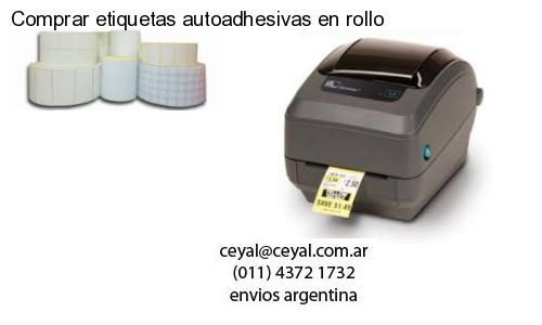 Comprar etiquetas autoadhesivas en rollo