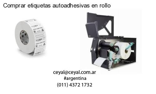 Comprar etiquetas autoadhesivas en rollo