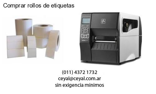 Comprar rollos de etiquetas