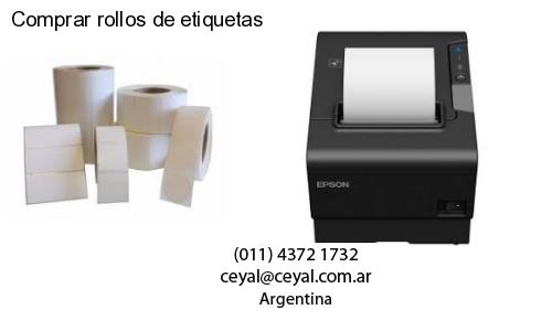 Comprar rollos de etiquetas
