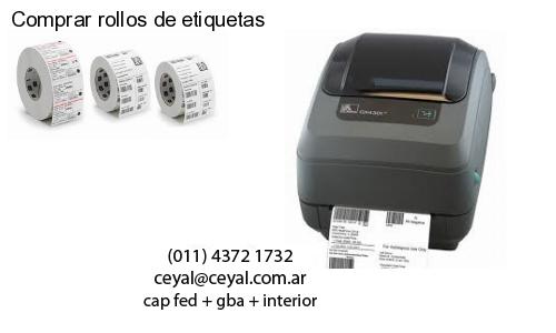 Comprar rollos de etiquetas