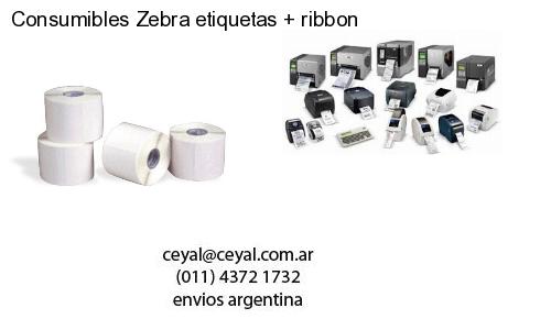 Consumibles Zebra etiquetas   ribbon