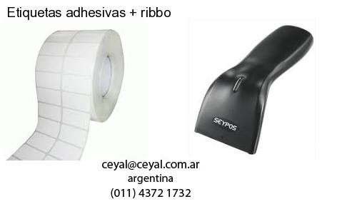 Etiquetas adhesivas   ribbo