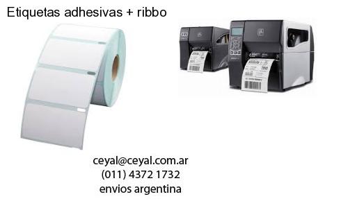 Etiquetas adhesivas   ribbo