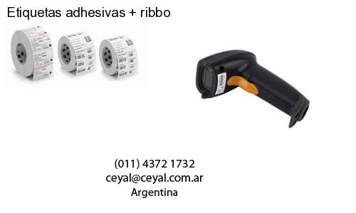 Etiquetas adhesivas   ribbo