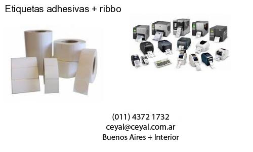 Etiquetas adhesivas   ribbo
