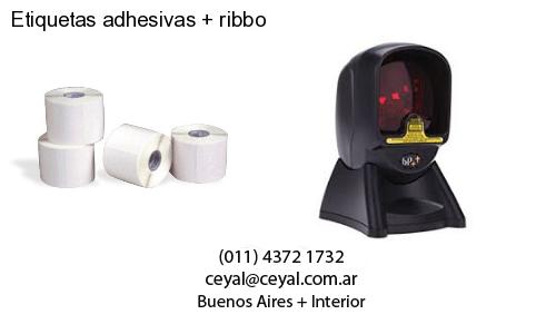 Etiquetas adhesivas   ribbo