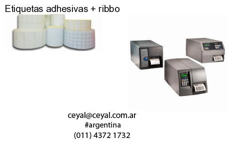 Etiquetas adhesivas   ribbo