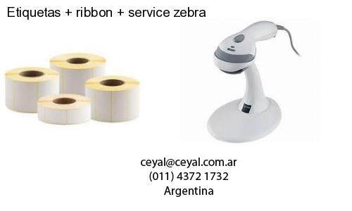 Etiquetas   ribbon   service zebra