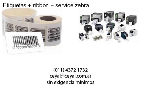 Etiquetas   ribbon   service zebra