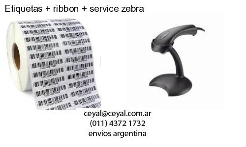 Etiquetas   ribbon   service zebra