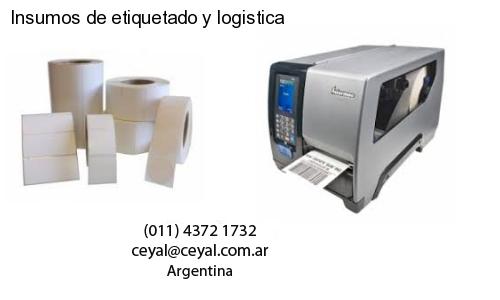Insumos de etiquetado y logistica
