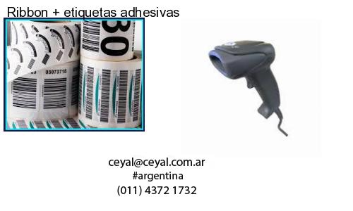 Ribbon   etiquetas adhesivas