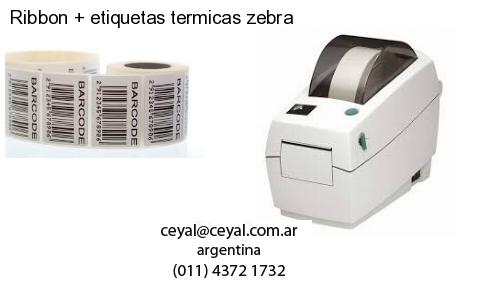 Ribbon   etiquetas termicas zebra