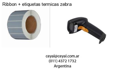 Ribbon   etiquetas termicas zebra