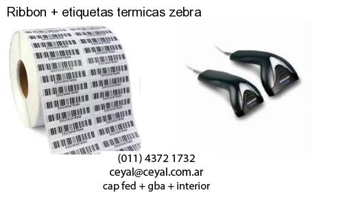 Ribbon   etiquetas termicas zebra