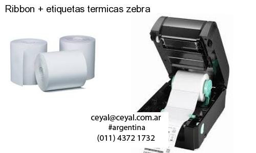 Ribbon   etiquetas termicas zebra