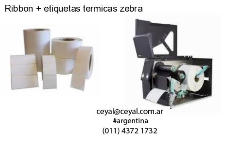 Ribbon   etiquetas termicas zebra