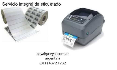 Servicio integral de etiquetado