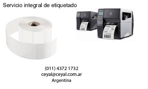 Servicio integral de etiquetado