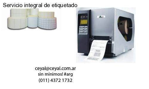 Servicio integral de etiquetado