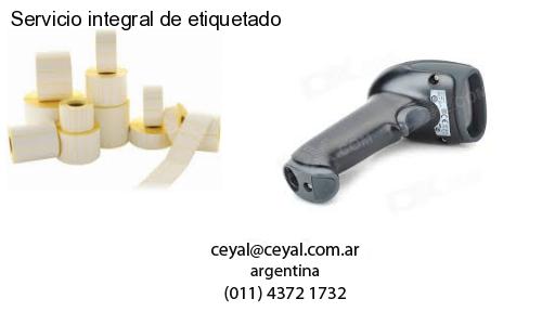 Servicio integral de etiquetado