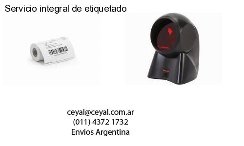 Servicio integral de etiquetado