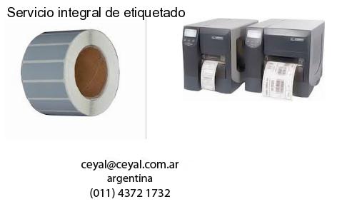 Servicio integral de etiquetado