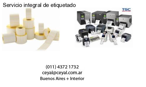 Servicio integral de etiquetado