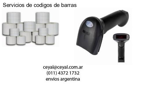 Servicios de codigos de barras