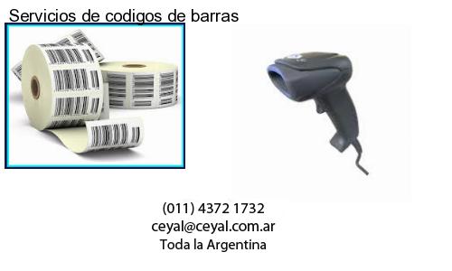 Servicios de codigos de barras