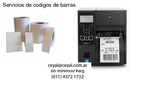 Servicios de codigos de barras