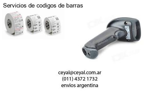 Servicios de codigos de barras