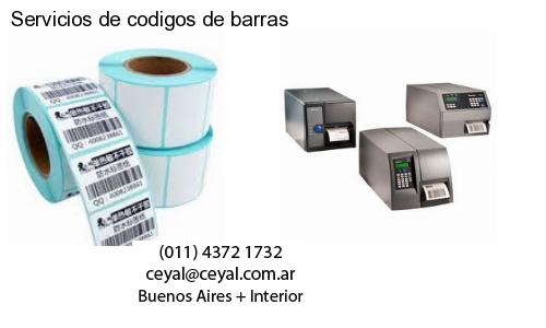 Servicios de codigos de barras