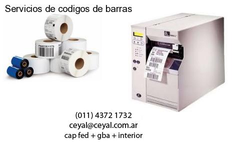 Servicios de codigos de barras