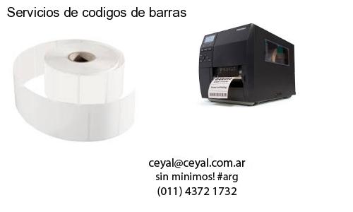 Servicios de codigos de barras