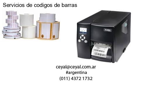 Servicios de codigos de barras