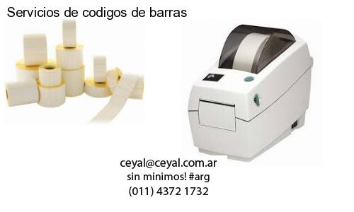 Servicios de codigos de barras