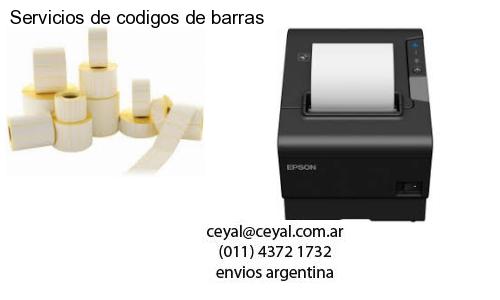 Servicios de codigos de barras