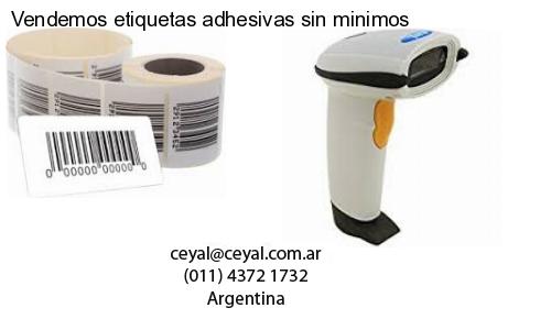 Vendemos etiquetas adhesivas sin minimos