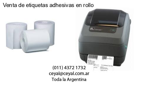 Venta de etiquetas adhesivas en rollo