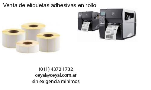 Venta de etiquetas adhesivas en rollo