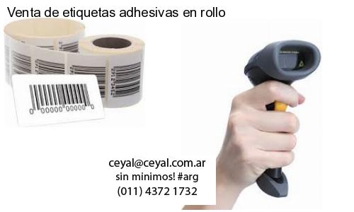 Venta de etiquetas adhesivas en rollo